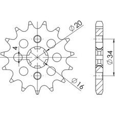 STEP SPROCKET 428 - Z 14 TEETH