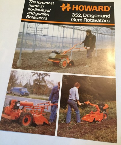 Howard rotavators 352 dragon - rotavators,