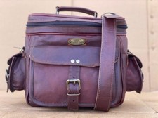 Vintage Leather Camera Bag