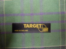 BADGE DECAL SIGN FOR TARGET AUDIO HIFI TURNTABLE RACK STAND MOUNT SHELF SUPPORT