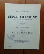 Vintage Sheet Music Vienna