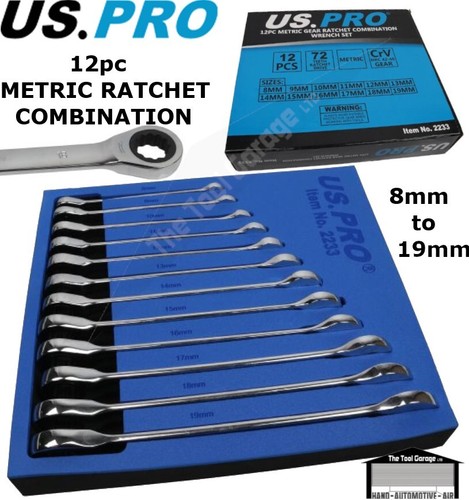 Pro tools 12pc - us, metric