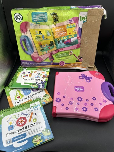 Leap frog start - frog, pink