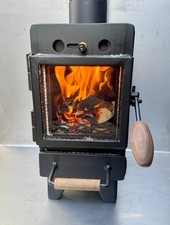 Small wood burning stove