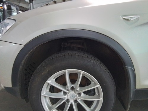 Moulding wheel arch front - moulding, lh