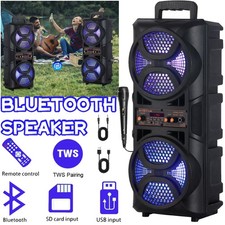 6.5" Horn 3000W RGB Bluetooth