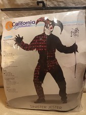SINISTER JESTER CLOWN ADULT
