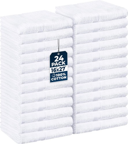 Salon towels pack white - towels, 24