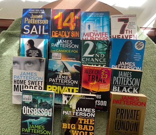 James patterson paperbacks - james,