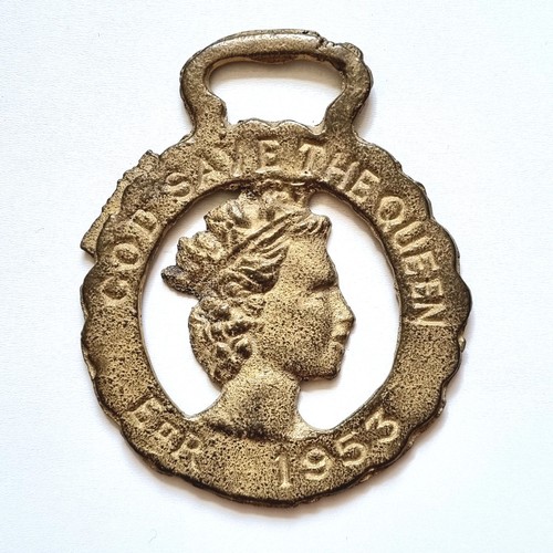 Royal coronation horse brass - coronation,