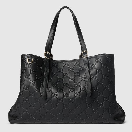 Gucci emblem large tote - large, bag
