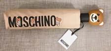 MOSCHINO BEIGE UMBRELLA WITH
