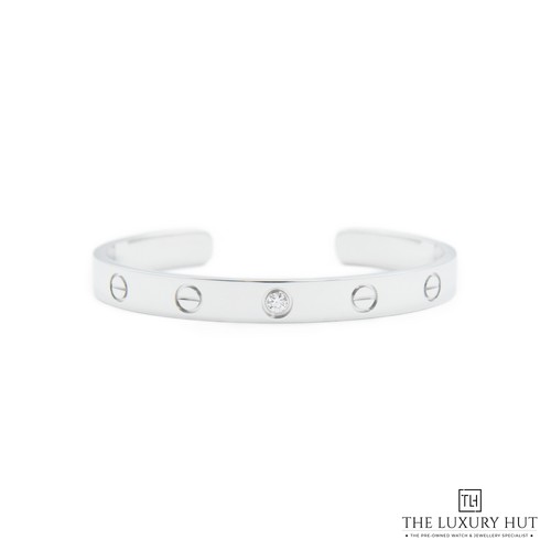 Cartier 18ct white gold 10ct - gold, 0.10ct