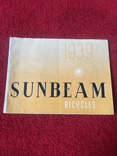 1939 Sunbeam Bicycle Brochure