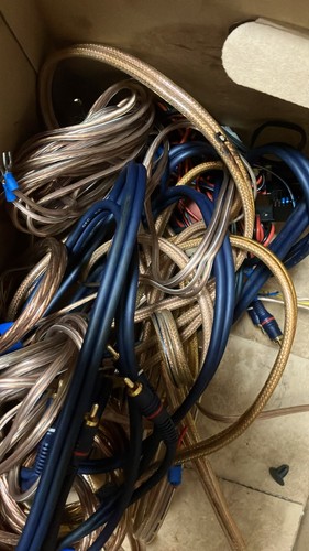 Car amplifier speaker - car, cable