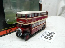 EFE 1:76 Leyland TD1 Closed Back Bus Ribble Route Blackpool Bx 27301