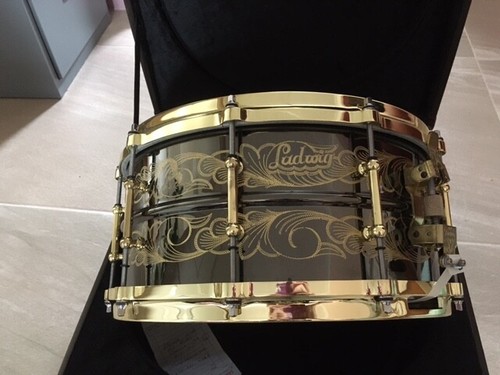 Ludwig black beauty engraved - ludwig,