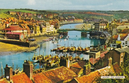 Postcard whitby the harbour - postcard,
