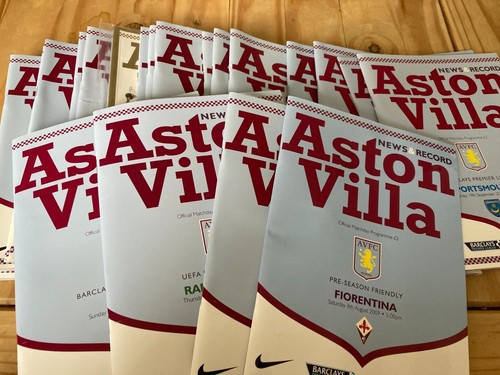 Aston villa programmes 2005 - villa, 2005/06