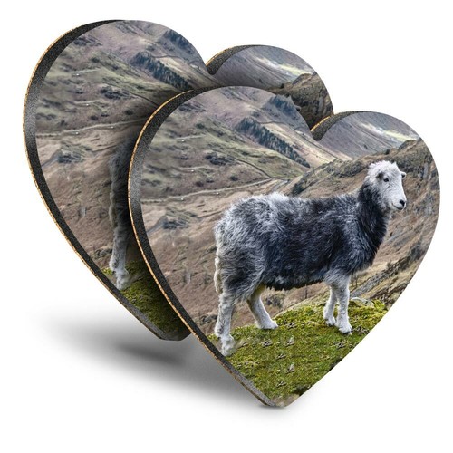Heart mdf coasters - heart,