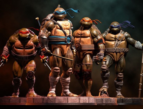 Ninja turtle diaroma - ninja,