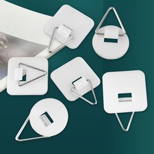 50*Adhesive Plate Hangers For