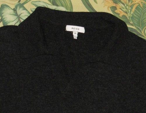 Reiss charcoal grey - charcoal, wool