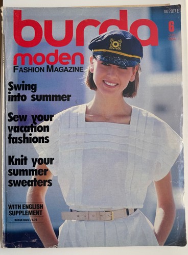 Burda june 1984 complete - june,