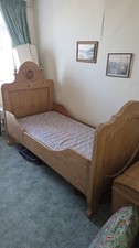 Vintage European Sleigh Single Bed