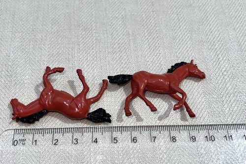 Miniature horses galloping - x2,