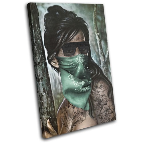 Tina gangster tattoo retro - tina,