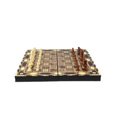 Wooden Motif Design Chess &