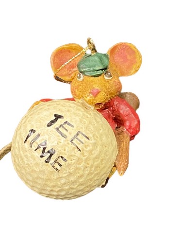 Kurt adler tee time - 2.5”,