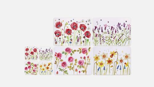 Placemats coasters poppy - placemats,