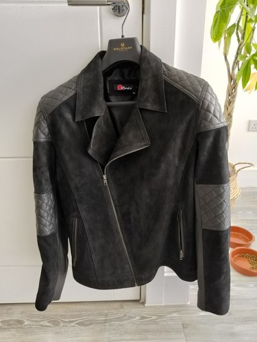 Suede leather jacket - , men