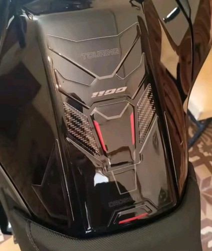 Gel motorcycle stickers - 3d,