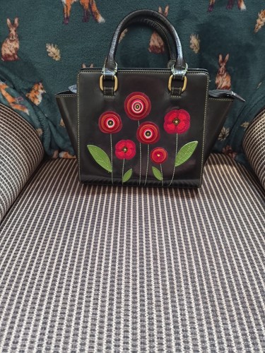 Vendula london black poppy bag - vendula,
