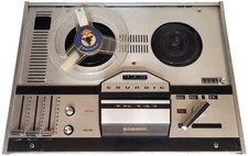 Grundig TK141 4-Track Reel-To-Reel Tape Recorder Vintage Power Tested Only