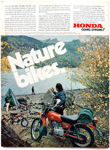 1977 honda 125 - honda, ct-125