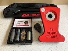 ALKO ALCO Caravan Wheel Lock Kit No 43. Great Condition. With Registration Card