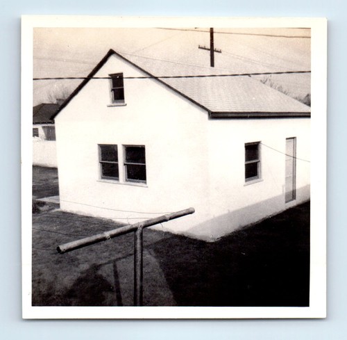 Old vintage square photo house - vintage,