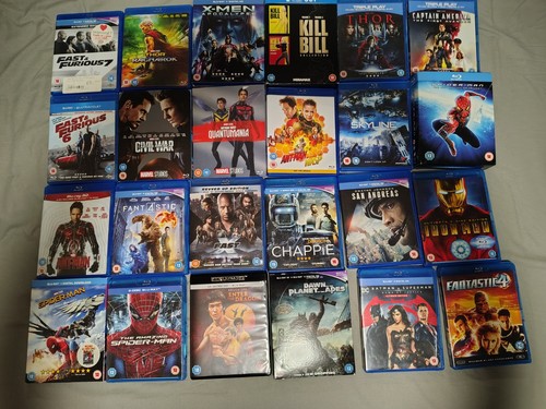Blue ray movies lots - lots, of