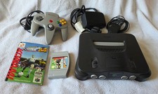 Nintendo 64 (N64) Console, Control pad, Leads & Soccer Game Bundle
