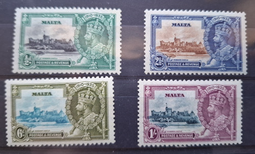 Malta 1935 silver jubilee set - 1935,