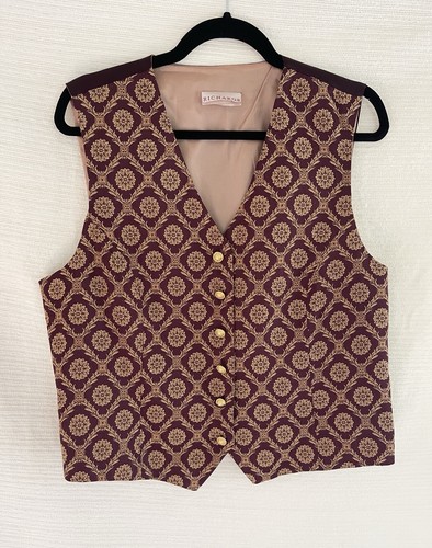 Vintage richards burgundy - richards,