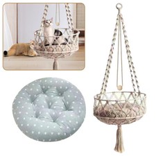 Cat Hammock Macrame Cat House