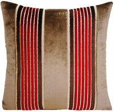 Stripes Cushion Cover Velvet