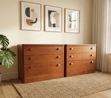 Stag Cantata teak pair of