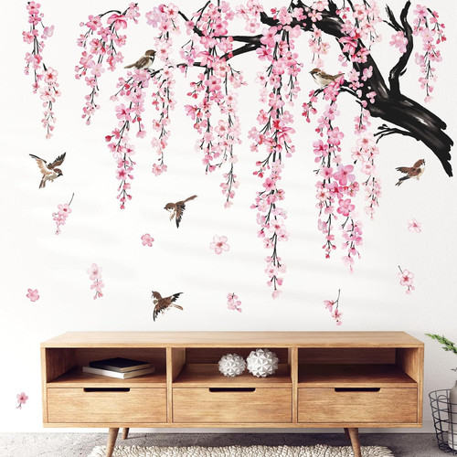 Large flower tree - large, branch