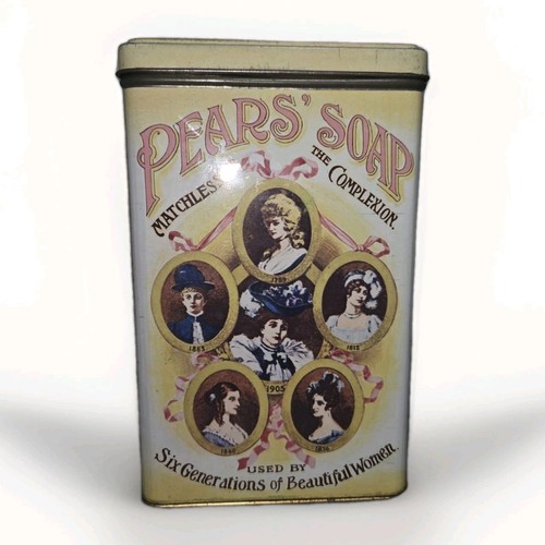 Vintage pears soap tin - vintage,